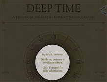 Tablet Screenshot of deeptime.info